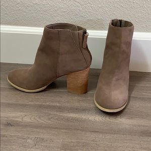 Taupe Booties from urban outfitters